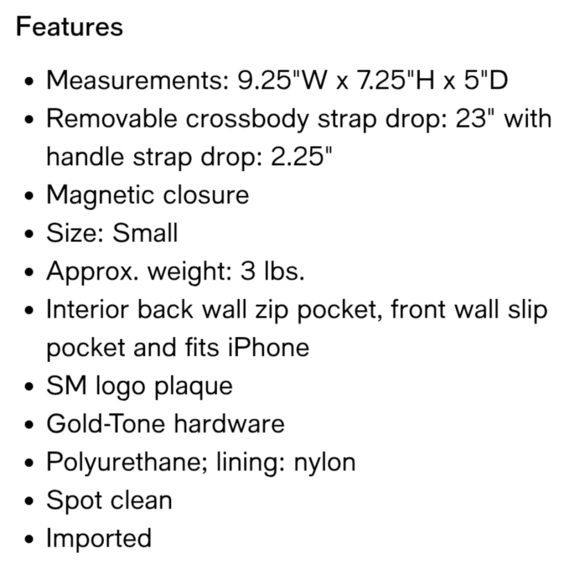 Steve Madden Beige Crossbody Messenger Bag Preowned - Picture 10 of 11